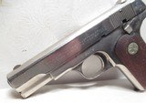 COLT 1908 MODEL - .380 CALIBER PISTOL in NICKEL FINISH from COLLECTING TEXAS – MADE 1926 - 3 of 12