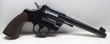 COLT OFFICER’S MODEL TARGET REVOLVER from COLLECTING TEXAS - .38 SPECIAL CALIBER - 1 of 17
