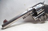 NEAR PERFECT CONDITION COLT NEW SERVICE REVOLVER from COLLECTING TEXAS – NICKEL/IVORY with MONEY BELT and HOLSTER – FACTORY LETTER - 5 of 21