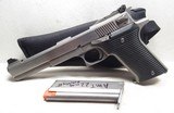 AMT AUTOMAG II PISTOL in .22 RIMFIRE MAGNUM CALIBER from COLLECTING TEXAS – EXTRA MAGAZINE and HOLSTER INCLUDED