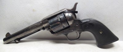 VERY RARE COLT SINGLE ACTION ARMY REVOLVER in .44 S&W CALIBER from COLLECTING TEXAS
FACTORY LETTER
SHIPPED 1929