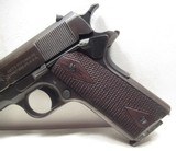 NICE U.S. MILITARY 1911 - .45 AUTO PISTOL from COLLECTING TEXAS – U.S. SHIPPED JULY 30, 1918 – SCARCE BRUSH BLUE FINISH - 2 of 18