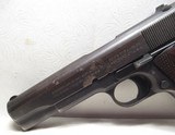 NICE U.S. MILITARY 1911 - .45 AUTO PISTOL from COLLECTING TEXAS – U.S. SHIPPED JULY 30, 1918 – SCARCE BRUSH BLUE FINISH - 3 of 18