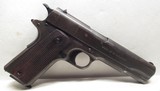 NICE U.S. MILITARY 1911 - .45 AUTO PISTOL from COLLECTING TEXAS – U.S. SHIPPED JULY 30, 1918 – SCARCE BRUSH BLUE FINISH - 5 of 18