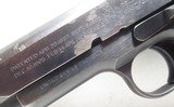 NICE U.S. MILITARY 1911 - .45 AUTO PISTOL from COLLECTING TEXAS – U.S. SHIPPED JULY 30, 1918 – SCARCE BRUSH BLUE FINISH - 4 of 18
