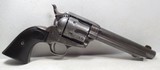 126 YEAR-OLD COLT SINGLE ACTION ARMY REVOLVER from COLLECTING TEXAS – 44-40 CALIBER “COLT FRONTIER SIX SHOOTER”