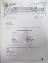 HIGH CONDITION COLT S.A.A. REVOLVER from COLLECTING TEXAS – SHIPPED to WELLS FARGO in 1906 – FACTORY LETTER INCLUDED - 18 of 18