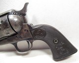 ANTIQUE HIGH CONDITION COLT S.A.A. REVOLVER from COLLECTING TEXAS – ETCH PANEL “COLT FRONTIER SIX SHOOTER” with HOLSTER – MADE 1888 - 5 of 18