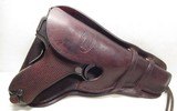 RARE 1906 AMERICAN EAGLE 9mm LUGER with COWBOY DOUBLE-LOOP BRADSHAW HARNESS Co. HOLSTER from COLLECTING TEXAS - 16 of 19
