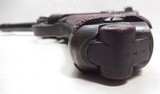 RARE 1906 AMERICAN EAGLE 9mm LUGER with COWBOY DOUBLE-LOOP BRADSHAW HARNESS Co. HOLSTER from COLLECTING TEXAS - 12 of 19