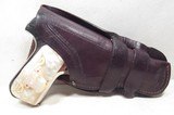 OUTSTANDING COLT MODEL 1908 - .380 ACP PISTOL from COLLECTING TEXAS – CARVED STEER HEAD GRIPS, HOLSTER, FACTORY LETTER - 14 of 17