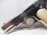 OUTSTANDING COLT MODEL 1908 - .380 ACP PISTOL from COLLECTING TEXAS – CARVED STEER HEAD GRIPS, HOLSTER, FACTORY LETTER - 6 of 17