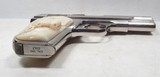 OUTSTANDING COLT MODEL 1908 - .380 ACP PISTOL from COLLECTING TEXAS – CARVED STEER HEAD GRIPS, HOLSTER, FACTORY LETTER - 10 of 17