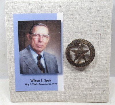 AUTHENTIC CINCO PESO TEXAS RANGER BADGE from COLLECTING TEXAS