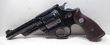RARE HIGH CONDITION SMITH & WESSON REGISTERED .357 MAGNUM REVOLVER from COLLECTING TEXAS – 5” BARREL – FACTORY LETTER