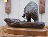 BEAUTIFUL LARGE ORIGINAL BRONZE “THE RIVER BOSS” by FAMED SCULPTOR JIM MILLER – No. 2 of 25 from COLLECTING TEXAS - 7 of 11