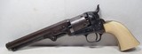 ANTIQUE ENGRAVED COLT 1849 POCKET REVOLVER from COLLECTING TEXAS – IVORY GRIPS – MADE 1852