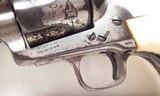ANTIQUE COLT S.A.A. .45 CALIBER REVOLVER from COLLECTING TEXAS – DEALER APPLIED NICKEL – BEAUTIFUL IVORY GRIPS – MADE 1875 - 3 of 17
