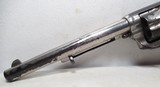 ANTIQUE COLT S.A.A. .45 CALIBER REVOLVER from COLLECTING TEXAS – DEALER APPLIED NICKEL – BEAUTIFUL IVORY GRIPS – MADE 1875 - 4 of 17