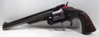 REALLY FINE ANTIQUE SMITH & WESSON MODEL 3 AMERICAN 1ST MODEL REVOLVER from COLLECTING TEXAS – FACTORY LETTER INCLUDED