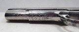COLT SERIES 70 GOVERNMENT MODEL PISTOL from COLLECTING TEXAS – CATTLE BRAND ENGRAVED by DAVID WADE HARRIS - 15 of 17
