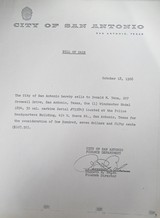 EXTREMELY RARE ORIGINAL DOCUMENTED SAN ANTONIO POLICE DEPT. ISSUED WINCHESTER MODEL 1894 SADDLE RING CARBINE from COLLECTING TEXAS - 20 of 23
