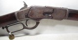 ANTIQUE 1ST MODEL WINCHESTER 1873 LEVER ACTION RIFLE from COLLECTING TEXAS - ATTRIBUTED and INSCRIBED to COL. E.A. CARR - 8 of 25