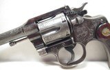 FINE 112 YEAR-OLD FACTORY ENGRAVED COLT OFFICER’S MODEL TARGET REVOLVER from COLLECTING TEXAS – FACTORY LETTER – EXTRA PEARL GRIPS - 3 of 18