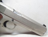 COLT GOVT. MODEL MK IV/SERIES 70 PISTOL from COLLECTING TEXAS - .45 ACP – SATIN NICKEL FINISH - 7 of 16