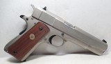 COLT GOVT. MODEL MK IV/SERIES 70 PISTOL from COLLECTING TEXAS - .45 ACP – SATIN NICKEL FINISH - 4 of 16