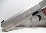 COLT GOVT. MODEL MK IV/SERIES 70 PISTOL from COLLECTING TEXAS - .45 ACP – SATIN NICKEL FINISH - 3 of 16
