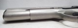 COLT GOVT. MODEL MK IV/SERIES 70 PISTOL from COLLECTING TEXAS - .45 ACP – SATIN NICKEL FINISH - 15 of 16