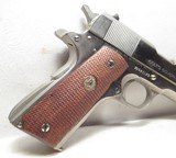 GOVERNMENT MODEL COLT 1911 MK IV/SERIES 70 PISTOL from COLLECTING TEXAS - .45 ACP – NICKEL FINISH - 2 of 16