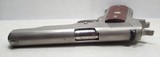 GOVERNMENT MODEL COLT 1911 MK IV/SERIES 70 PISTOL from COLLECTING TEXAS - .45 ACP – NICKEL FINISH - 8 of 16