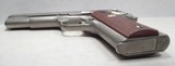 GOVERNMENT MODEL COLT 1911 MK IV/SERIES 70 PISTOL from COLLECTING TEXAS - .45 ACP – NICKEL FINISH - 12 of 16
