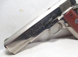 COLT 1911 MODEL MK IV/SERIES 70 PISTOL from COLLECTING TEXAS - .45 ACP – NICKEL FINISH – CIRCA 1971 - 7 of 16 COLT 1911 MODEL MK IV/SERIES 70 PISTOL from COLLECTING TEXAS - .45 ACP – NICKEL FINISH – CIRCA 1971 - 7 of 16