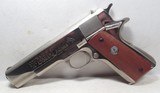 COLT 1911 MODEL MK IV/SERIES 70 PISTOL from COLLECTING TEXAS - .45 ACP – NICKEL FINISH – CIRCA 1971 - 5 of 16 COLT 1911 MODEL MK IV/SERIES 70 PISTOL from COLLECTING TEXAS - .45 ACP – NICKEL FINISH – CIRCA 1971 - 5 of 16