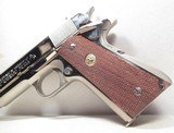 COLT MK IV/SERIES 70 MODEL 1911 .45 AUTO PISTOL from COLLECTING TEXAS – NICKEL FINISH – MADE 1978 - 2 of 16