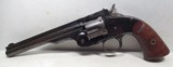 100% ORIGINAL ANTIQUE SMITH & WESSON 1ST MODEL SCHOFIELD REVOLVER from COLLECTING TEXAS – U.S. MARKED – MADE 1875