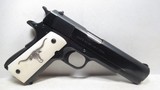 COLT MARK IV/SERIES 70 GOVERNMENT MODEL PISTOL from COLLECTING TEXAS – NEW in BOX with PAPERS - .45 ACP - 2 of 19 COLT MARK IV/SERIES 70 GOVERNMENT MODEL PISTOL from COLLECTING TEXAS – NEW in BOX with PAPERS - .45 ACP - 2 of 19