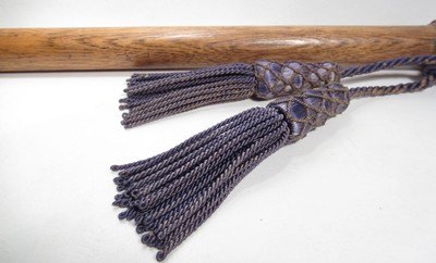 1880’s POLICE DRESS BATON/NIGHT STICK with DISPLAY STAND from COLLECTING TEXAS - Image 4 of 7