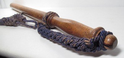 1880’s POLICE DRESS BATON/NIGHT STICK with DISPLAY STAND from COLLECTING TEXAS - Image 6 of 7