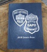 1880’s POLICE DRESS BATON/NIGHT STICK with DISPLAY STAND and S.A.P.D. LEGACY BOOK from COLLECTING TEXAS - 8 of 8