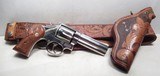 SMITH & WESSON MODEL 58-1 (68-1) .357 MAGNUM REVOLVER with BELT & HOLSTER from COLLECTING TEXAS – TEXAS RANGER –
TX SHERIFF – J.F.K. HISTORY