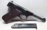 NICE PRE-WWII COLT WOODSMAN .22 SEMI-AUTO PISTOL from COLLECTING TEXAS – MADE 1937