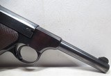 NICE PRE-WWII COLT WOODSMAN .22 SEMI-AUTO PISTOL from COLLECTING TEXAS – MADE 1937 - 3 of 16