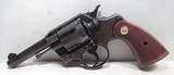 COLT OFFICIAL POLICE MODEL DOUBLE-ACTION REVOLVER from COLLECTING TEXAS - .38 SPECIAL CALIBER