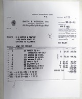 RARE and UNUSUAL 70 YEAR-OLD SMITH & WESSON .357 MAGNUM – POST WAR (PRE-MODEL 27) REVOLVER from COLLECTING TEXAS – FACTORY LETTER - 23 of 23