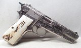 BEAUTIFUL ENGRAVED BROWNING HI-POWER PISTOL and OTHER ITEMS from COLLECTING TEXAS – U.S. MARSHALL CLINT T. PEOPLES COLLECTION - 6 of 17