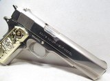 COLT GOVERNMENT MODEL 1911 MK IV/SERIES 70 PISTOL from COLLECTING TEXAS - CIRCA 1973-1974 – 24K GOLD GRIPS - 6 of 15